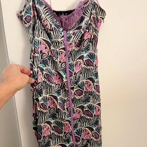 Nicole miller Silk Slip Dress. Lined - SUPER sexy / flattering .